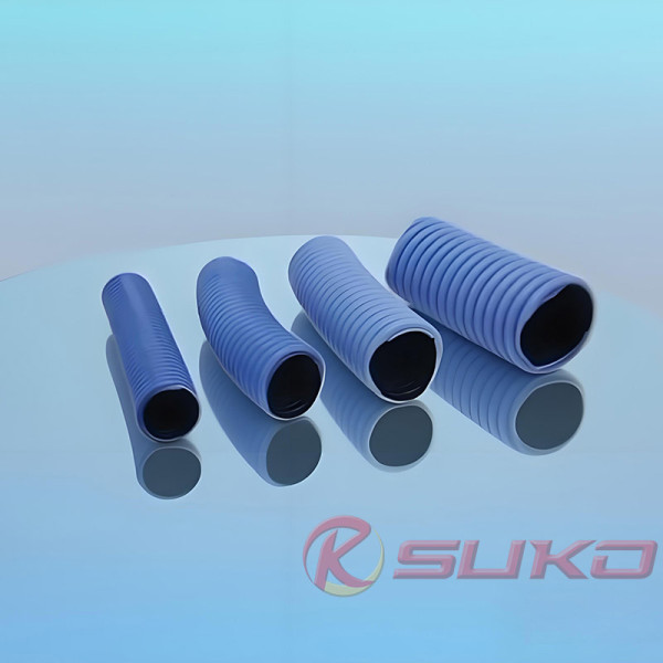 Double Wall Conductive PTFE Corrugated Hose Double Wall Conductive PTFE Corrugated Hose